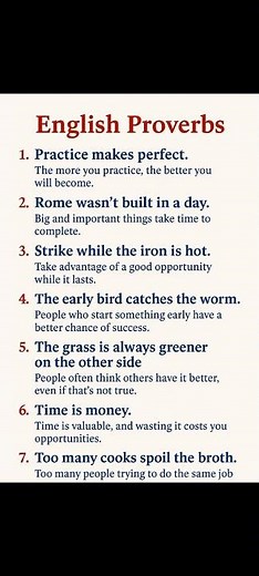 English Proverbs