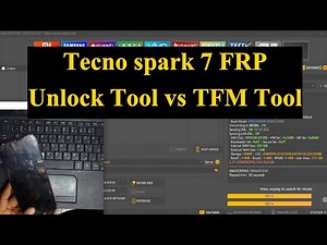 Tecno Spark 7 FRP Unlock Tool vs TFM Tool SPD