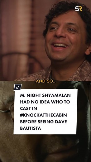 Knock at the Cabin creator and horror film legend, M. Night Shyamalan reveals how he literally had no idea who could play the lead villain in the new film before seeing Dave Bautista’s recent work #knockathecabin #mnightshyamalan #davebautista #horrormovie #behindthescenes #interview #shorts Knock At The Cabin. M Night Shyamalan. Dave Bautista. Horror Films. Knock At The Cabin BTS. Knock At The Cabin Behind The Scenes.