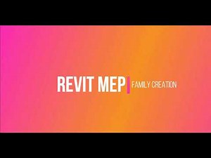 Revit Family Creation - Parametric Family