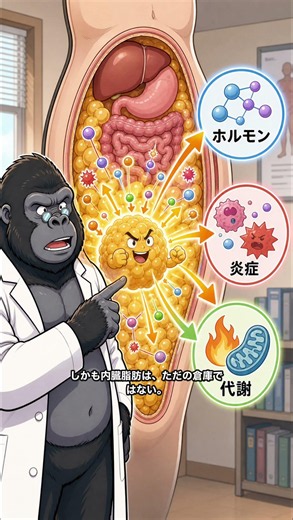 【つまめない脂肪】腹の奥に潜む内臓脂肪の正体