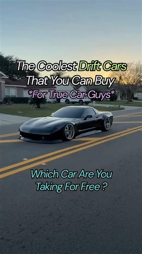 The Coolest Drift Cars That You Can Buy