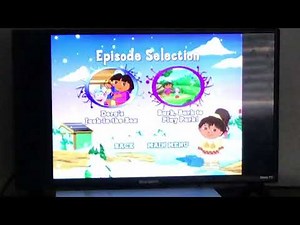 Dora the Explorer: Dora Saves The Snow Princess Menu Walkthrough