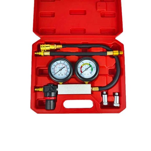Tu-21 Cylinder Detector Cylinder Leak Down Tester Tool Kit Gasoline Engine Compression Leak Down Tester