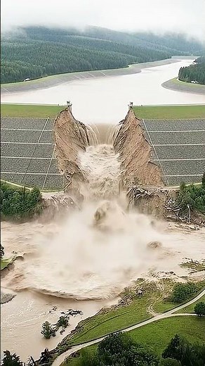 A dam collapse so shocking, you won’t believe your eyes!