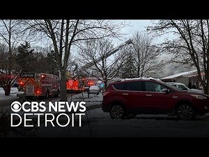 Fire destroys house in Canton Township; residents report ammunition exploding