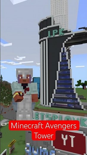 Minecraft Avengers Tower / Community Builds in Minecraft / Hochhaus bauen / City Builds in Minecraft