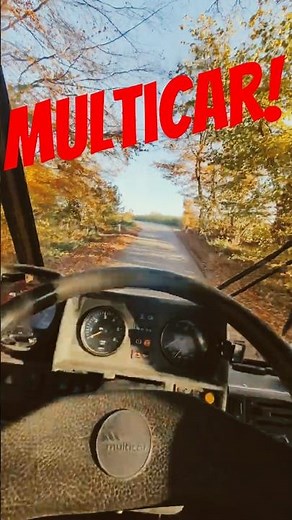 🔥Oldi Abendausfahrt #multicar #baustelle #truck #shorts