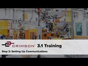 Crimson 3.1 Training - Setting Up Communications