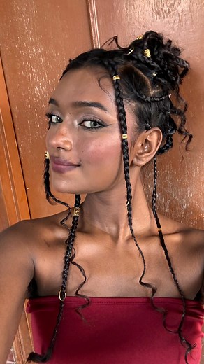 Belgian chocolate | Boho makeup tutorial part-1 (Makeup, makeup tutorial, makeup for brown girl, fashion, model, brown beauty, melanin glow, viral, explore,... | Instagram