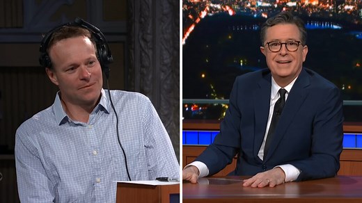 Stephen Colbert Gives Emotional Sendoff to 'Late Show' Showrunner (VIDEO)