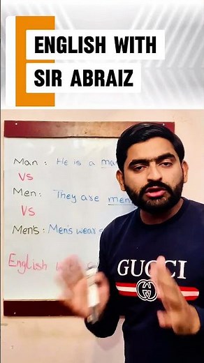 Man vs Men vs Men’s | Common English Confusion Explained