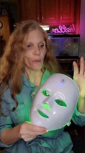 Affordable Red Light Therapy Mask with 7 colors! Red and Blue combo.