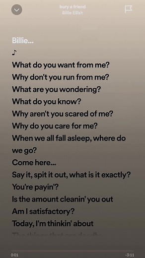 Billie Eilish - When We All Fall Asleep, Where Do We Go? Lyrics