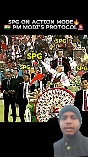SPG ON ACTION MODE🔥☠️⚠️ PM MODI'S PROTOCOL🥶🚨 #modi #spg #army #spg #commando #army #protection