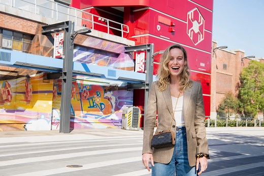 Brie Larson's Sculpted Legs Are In Total Captain Marvel Shape In This New IG Photo