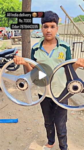 3_Star_Modified on Instagram: "Splendor Mercedes alloy wheel original 💯💯🔥 . . . . . . #splendor #viral #modification #trending"