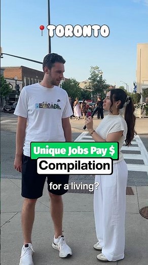 Ep. 447 Income Interviews💲 Unique Jobs in Toronto #lifeguard #artdirector #airtrafficcontroller