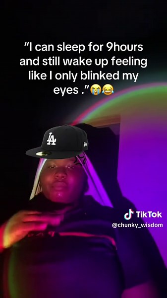 I can sleep 9 hours and still feel like I blinked — relatable sleep meme