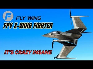 NEW FLY WING RTF FPV RC VTOL X-WING FIGHTER PLANE - COMING VERY SOON #flywing #fpvflying #vtol