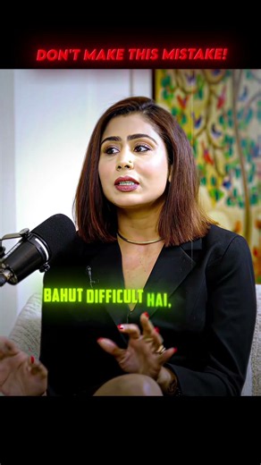 Job vs Business: Ghazal Alagh on the Biggest Mistake Entrepreneurs Make! #Shorts #Entrepreneurship