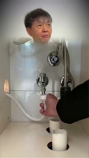 Install a safety stop valve on the faucet of the washing machine#Faucet#Wash the wardr