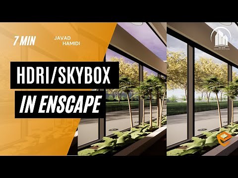 HDRI in Enscape (Revit)-Skybox in Enscape