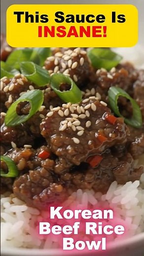 Korean Beef Rice Bowl | Easy 15-Minute Lunch