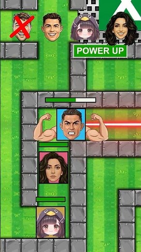 Maze Challenge : RONALDO x GEORGINA x MR BEAST - Help Gugugaga Penguin Escape the Maze #maze