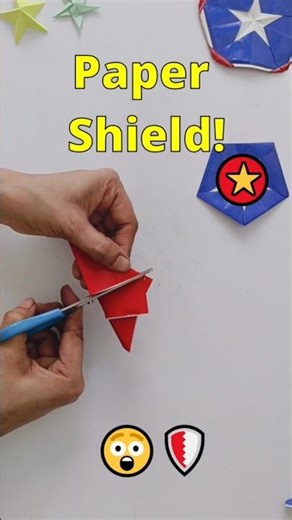 “I Made Captain America Shield With Paper! 🛡️