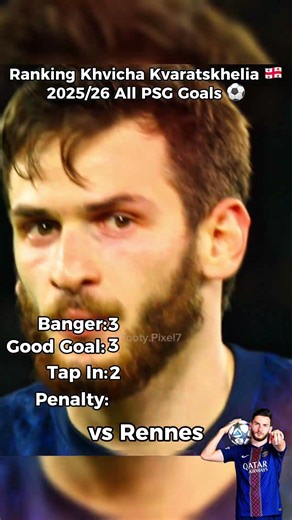 Ranking Khvicha Kvaratskhelia 🇬🇪 2025/26 PSG Goals ⚽️Flair, dribbling, and pure magic 🔥