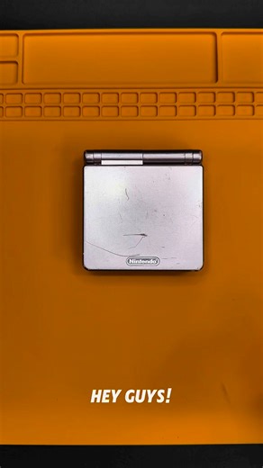 Here's our first Classic Game Junkie Repair video! GBA SP AGS-101 reshell! #gameboy#customgameboy #nintendo #refurbishedgameboy #retromodded #retromodding #refurbished#nintendogameboy #gameboysp #modded #retrogaming #gbasp #refurbishedgameboy | Classic Game Junkie