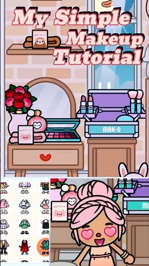 Toca World Makeup Tutorial Glam Up Your Game Today! 💄#shorts