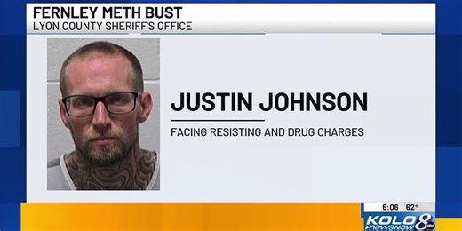 Fernley man arrested, almost 1.5 pounds of meth allegedly found on him