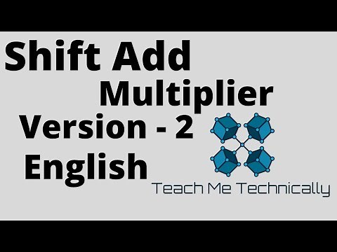 7- Shift Add Multiplier Version 2 | Computer Architecture and Organization Lectures | Shift Add MUL
