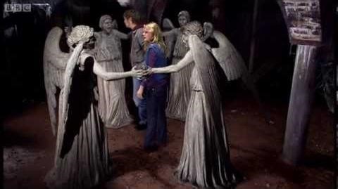 The Weeping Angels attack! - Doctor Who - Blink - Series 3 - BBC