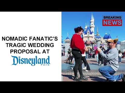 Nomadic Fanatic Tragic Wedding Proposal at Disneyland