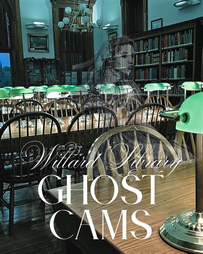👻 Dare to peek into the unknown? You're not alone… Thousands around the world are watching our Ghost Cams right now! | Willard Public Library
