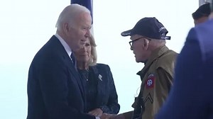 Biden honors veterans at D-Day ceremony in Normandy