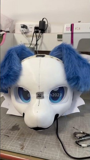 POV: I made a fursuit for the Top 1 GD player—— Zoink!🌊‪@Zoink‬ #furry #fursuitcommission