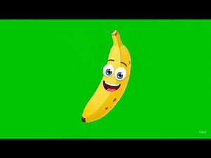 Funny Dancing Banana Animation – Free Green Screen HD