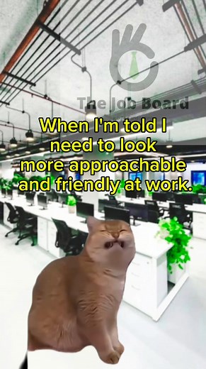 177K views · 1.5K reactions | When you’re told to be more approachable at work, but you’re not sure how to turn on the charm  Share this with a friend who’s had this experience! Follow for more relatable workplace moments and stay in the loop with my latest posts!  #WorkLife #OfficeVibes #RelatableContent #workplacehumor | The Job Board | Facebook