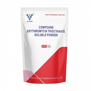 [Hot Item] Poultry Feed Erythromycin Thiocyanate Soluble Powder Veterinary Medicine Price for Chicken Staphylococcal Disease