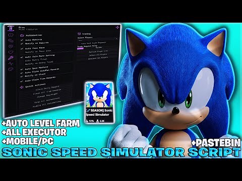 🚀 Sonic Speed Simulator Script | "Imp Hub" | Auto Halloween, Rebirth & More! | Roblox 2026 🎮