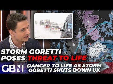 UK Weather: Storm Goretti weather bomb BATTERS Britain as Met Office issues URGENT warnings
