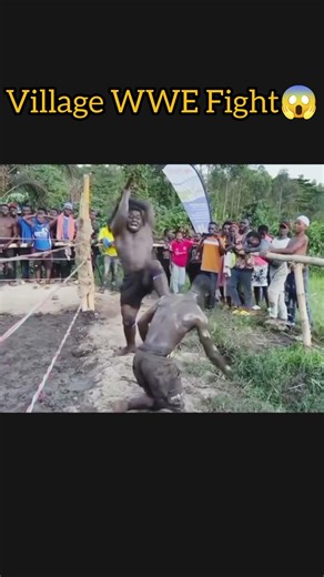 Village WWE Fight 💪😱~ #wwe #shorts #romanreigns @WWE