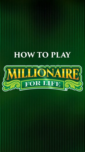 How to play Millionaire for Life - where it's not just a prize, it's a future! 💰 More info: https://www.lottery.ok.gov/draw-games/millionaire-for-life | Oklahoma Lottery