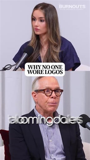 Tommy Hilfiger speaks on why no one wore logos! #theburnouts #tommyhilfiger #tommy #founderstory #fashion
