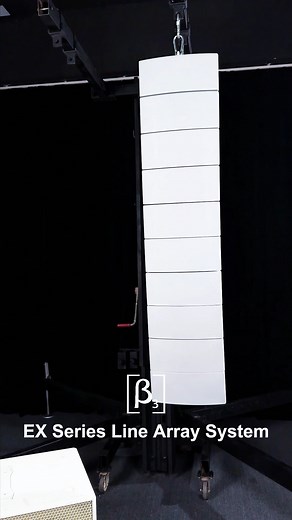 EX42/EX212Ba Dual 12" Line Array System installation! #betathree #audio #linearrayspeaker #beta3 #proaudio #linearray #linearraysystem #prosound #activespeaker #pasystem #outdoorsounds | Beta Three