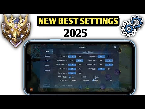 MLBB NEW CONTROL SETTINGS (2025)! MOBILE LEGENDS SETTINGS (2025)":